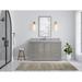 Willow Collection 60 in W x 22 in D x 36 in H Boston Single Bowl Sink Bathroom Vanity with Countertop