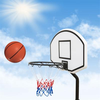Height-Adjustable Portable Basketball System Goal Stand for Kids