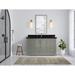 Willow Collection 60 in W x 22 in D x 36 in H Boston Single Bowl Sink Bathroom Vanity with Countertop