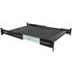 StarTech.com 2U Sliding Server Rack Mount Shelf - 20 to 30in Adjustable Mounting Depth - Vented - 50lb - Heavy Duty Universal 19” Rack Shelf for Equipment Rack - 24in Deep (UNISLDSHF19)