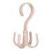 Rotating Handbag Hanger Multifunctional Closet Handbag Hook Scarf Hanging Rack for Bedroom[Beige]