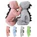 WIBACKER Newborn Baby Boy Girl Dinosaur Hooded Romper Outfits Halloween Christmas Party