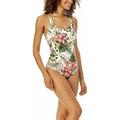 Hurley Womens One Piece Swimsuit Size: S Color: Bayshore Pink