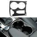 Carbon Car Water Cup Holder Panel Cover For Mercedes-Benz C-Class W204 2007-2014