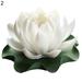 Yoone Lotus-shaped Ceramic Censer 3D Handcrafted Artistic Flower Incense Stick Holder Desktop Decoration