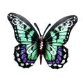 Yoone Butterfly Sculpture 3D Decorative Wrought Iron Hollowed-Out Butterfly Mural Wall Hanging Art Decor for Home
