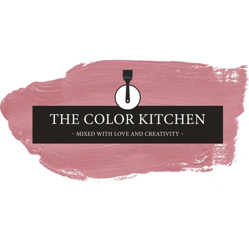 „A.S. CRÉATION Wand- und Deckenfarbe „“Seidenmatt Innenfarbe THE COLOR KITCHEN““ Farben für Wohnzimmer Schlafzimmer Flur Küche, versch. Rosatöne Gr. 2,5 l, rot (tck7010 masterfully macaron) Wandfarbe bunt“