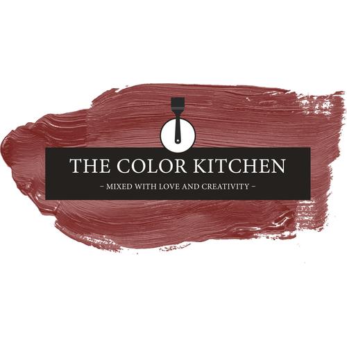 „A.S. CRÉATION Wand- und Deckenfarbe „“Seidenmatt Innenfarbe THE COLOR KITCHEN““ Farben für Wohnzimmer Schlafzimmer Flur Küche, versch. Rottöne Gr. 2,5 l, rot (tck7005 cheeky chilli) Wandfarbe bunt“