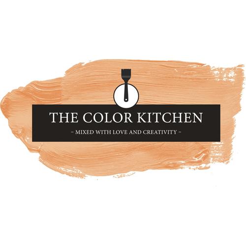 „A.S. CRÉATION Wand- und Deckenfarbe „“Seidenmatt Innenfarbe THE COLOR KITCHEN““ Farben für Wohnzimmer Schlafzimmer Flur Küche, versch. Orangetöne Gr. 5 l, orange (tck5010 pure papaya) Wandfarbe bunt“