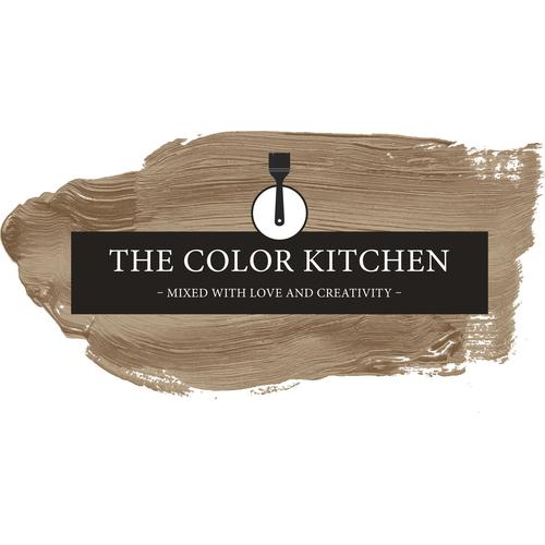 „A.S. CRÉATION Wand- und Deckenfarbe „“Seidenmatt Innenfarbe THE COLOR KITCHEN““ Farben für Wohnzimmer Schlafzimmer Flur Küche, versch. Brauntöne Gr. 5 l, braun (tck6006 certain cinnamon) Wandfarbe bunt“