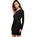 Free People Dresses | Free People Frankie Off Shoulder Mini Dress | Color: Black | Size: Xs