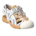 Gucci Shoes | Gorgeous Gucci Sandals | Color: White/Yellow | Size: 8.5