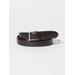 Men's Italian Leather Stitched Belt | Dark Brown | XL | UNIQLO US