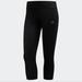 Adidas Pants & Jumpsuits | Adidas Womens Black Own The Run 3/4 Tights Pants | Color: Black | Size: S
