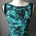 Athleta Tops | Athleta Woman's Work Out Green Floral Top Size Xs | Color: Black/Green | Size: Xs