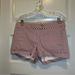 J. Crew Shorts | J.Crew Red/Navy Geometric Print Chino Shorts Size 6 | Color: Blue/Red | Size: 6