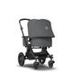 Bugaboo Cameleon 3 Plus 2-in-1 First and Pushchair Aluminium, Black (Black - Grey Mottled)