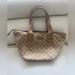 Gucci Bags | Authentic Vintage Gucci Gg Canvas Sherry Line Tote | Color: Gold/Pink | Size: Os