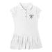 Girls Toddler Garb White Northeastern Huskies Caroline Cap Sleeve Polo Dress
