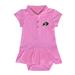 Girls Infant Garb Pink Colorado Buffaloes Caroline Cap Sleeve Polo Dress