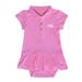 Girls Infant Garb Pink Southern Miss Golden Eagles Caroline Cap Sleeve Polo Dress