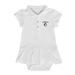 Girls Infant Garb White Northeastern Huskies Caroline Cap Sleeve Polo Dress