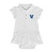 Girls Infant Garb White Villanova Wildcats Caroline Cap Sleeve Polo Dress