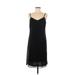 Campaign International Express Casual Dress V Neck Sleeveless: Black Print Dresses - Women's Size 9