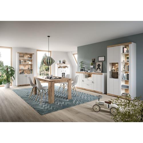 „Sideboard HOME AFFAIRE „“Landsby““ Sideboards Gr. B/H/T: 180 cm x 91 cm x 40 cm, weiß Sideboards Breite ca. 180 cm“