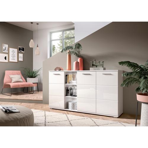 „Sideboard INOSIGN „“Valge““ Sideboards Gr. B/H/T: 150 cm x 83 cm x 37 cm, weiß Sideboards Breite ca. 150 cm“