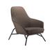 Armchair - Corrigan Studio® Haymarket Upholstered Armchair Fabric in Brown | 33.46 H x 18.89 W x 33.46 D in | Wayfair