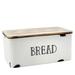 Gracie Oaks Rohrersville Food Storage Container Set Metal in Black/White | 7 H x 16 W x 8.7 D in | Wayfair 9AF1B58FA6D24A91871680A42F37B206