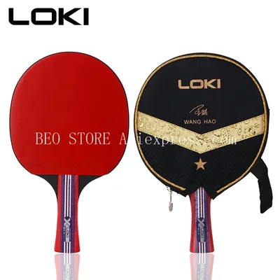 LOpastel-Raquette de tennis de table avec éponge en caoutchouc jaston raquette de ping-pong sac et
