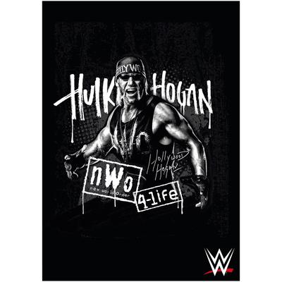 WWE Hulk Hogan Schwarz-Weiß-Grafikposter – ungerahmt, A3 Image