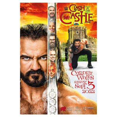 WWE Clash at the Castle Sword Poster – ungerahmt A3 Image