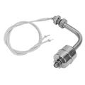 Stainless Steel Side Mount Liquid Water Level Sensor Float Switch Right Angle Sensor Switch for Pool Can 75mm for Aquariums Fish Tank Hydroponics Pool