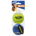 Nerf Dog 3-inch Squeak Tennis Ball Dog Toy 2 Pack