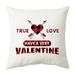 aiyuq.u valentine s day throw pillow plaid print throw pillow cover home sofa pillow cushion cover festival atmosphere