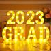 Graduation Party Decorations 2023 LED Marquee Light Up Letter â€œGRAD 2023â€� for Graduation Decorations Class of 2023 Kindergarten Preschool High School College Graduation Decorations Party Supplies