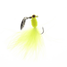 Strike King Mr. Crappie Maribou Sausauge Spin Jig Crappie 1/16 Chartreuse Shiner