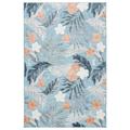 SAFAVIEH Cabana Elwyn Indoor/Outdoor Area Rug Blue/Grey 4 x 6