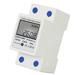 CACAGOO Digital Electric Energy Meter Single Phase DIN Rail Electricity Meter One Phase Two Wire Multifunction Electrical Meter
