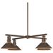 Henry 8.2" High 4-Light Coastal Bronze Outdoor Pendant