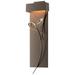 Rhapsody 26.6" High Bronze Accented Bronze LED Sconce