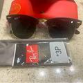 Ray-Ban Accessories | Brand New Rayban Custom Clubmaster Sunglasses | Color: Black/Green | Size: Os