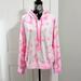 Lilly Pulitzer Tops | Htf Lilly Pulitzer - Laurian Hoodie | Color: Pink/White | Size: L