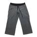 Athleta Pants & Jumpsuits | Athleta Lightweight Capri Gray Casual Athletic Pant | Color: Black/Gray | Size: 8