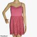 American Eagle Outfitters Dresses | American Eagle | Polka Dot And Lace Mini Dress | Color: Pink | Size: M