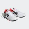 Sneaker ADIDAS SPORTSWEAR "HOOPS", Gr. 30, bunt (cloud weiß, core schwarz, bright rot), Synthetik, Textil, sportlich, Schuhe