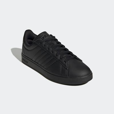 Sneaker ADIDAS SPORTSWEAR "GRAND COURT CLOUDFOAM COMFORT", Gr. 38, schwarz-weiß (core schwarz, core schwarz, cloud weiß)